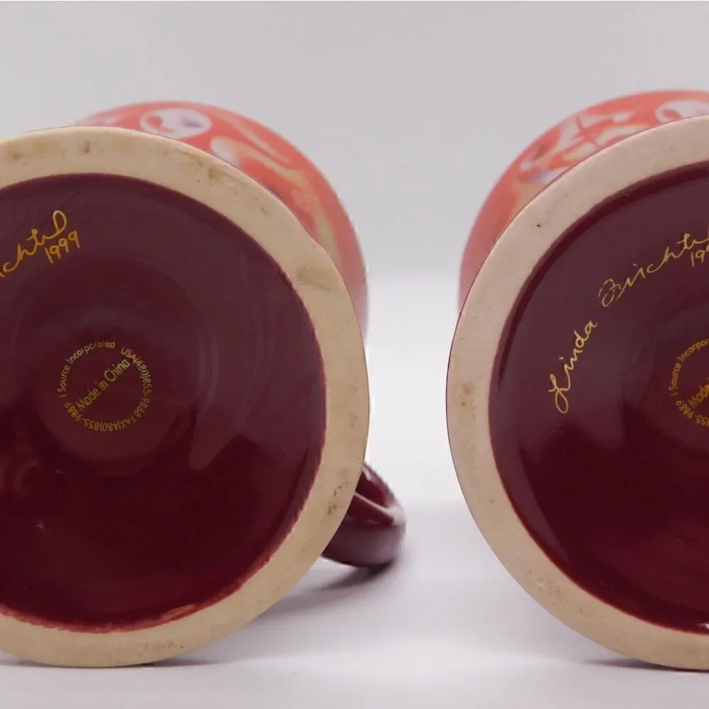 Linda Frichtel Set of 2 Espresso Cups